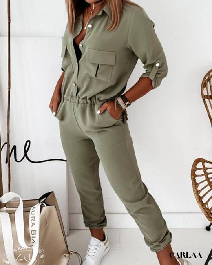 Green Jumpsuit