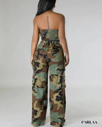 Combinaison Camouflage Femme