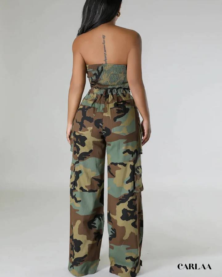 Combinaison Camouflage Femme
