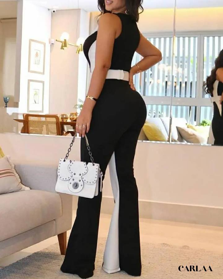 Combinaison Noir Et Blanc