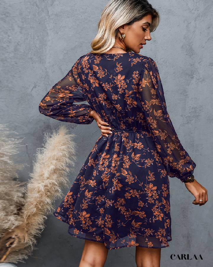 Elegant floral dress
