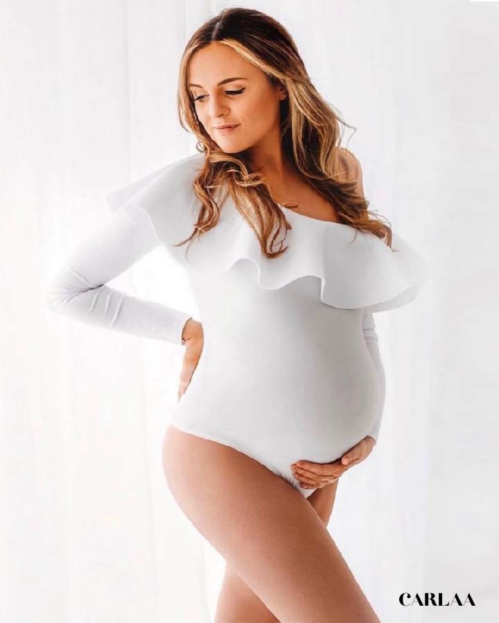Combinaison blanche grossesse