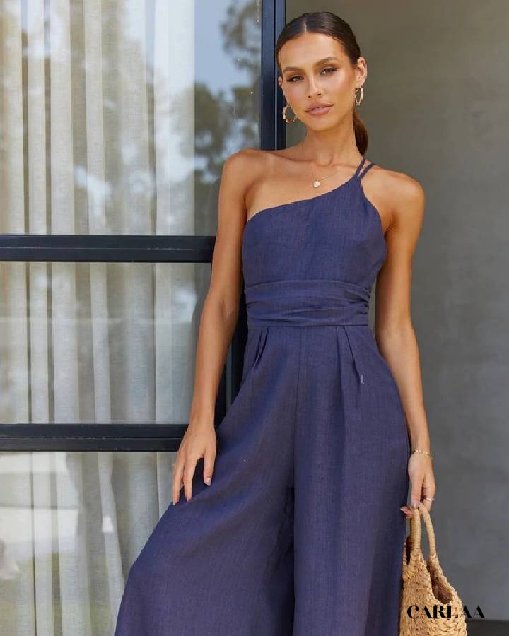 Combinaison pantalon fluide chic