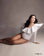 Combinaison blanche grossesse