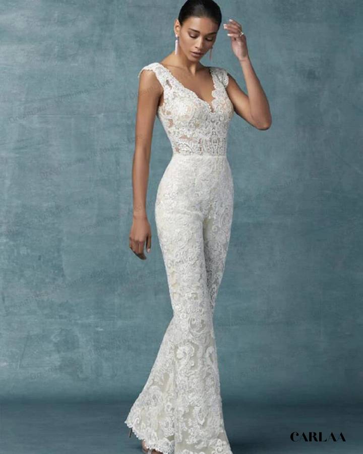 Women's wedding jumpsuit