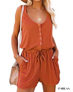 Combi short orange