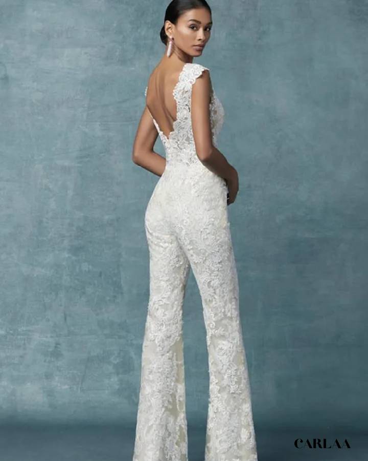 Women's wedding jumpsuit