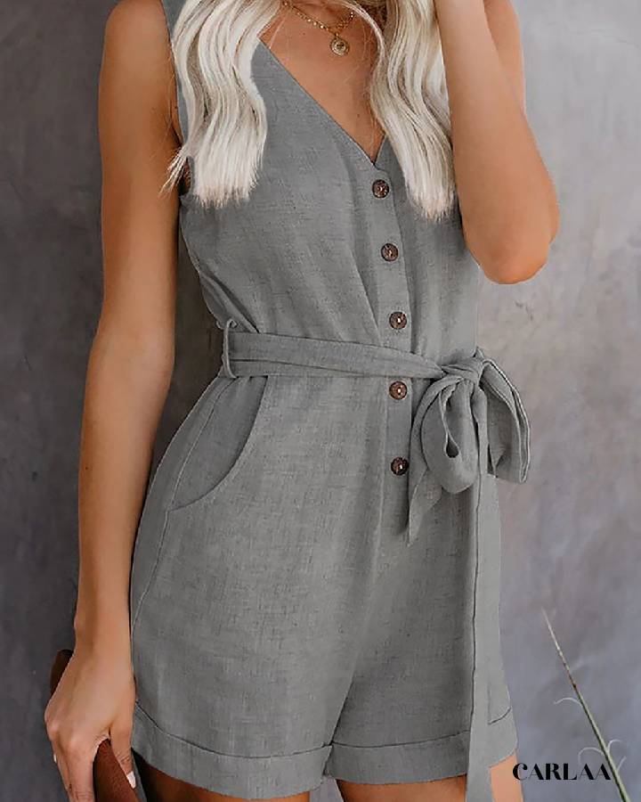Combishort gris