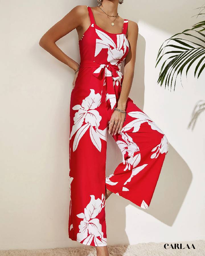 Combinaison Fleurie Femme