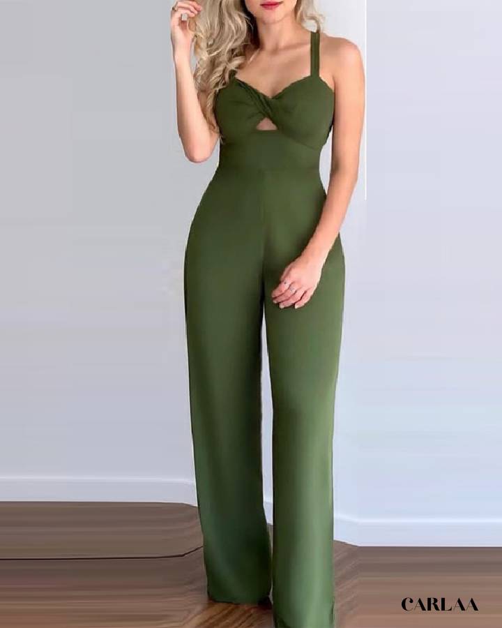 Chic Green Jumpsuit for Women