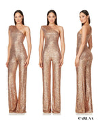 Women's Rosé Champagne Suit