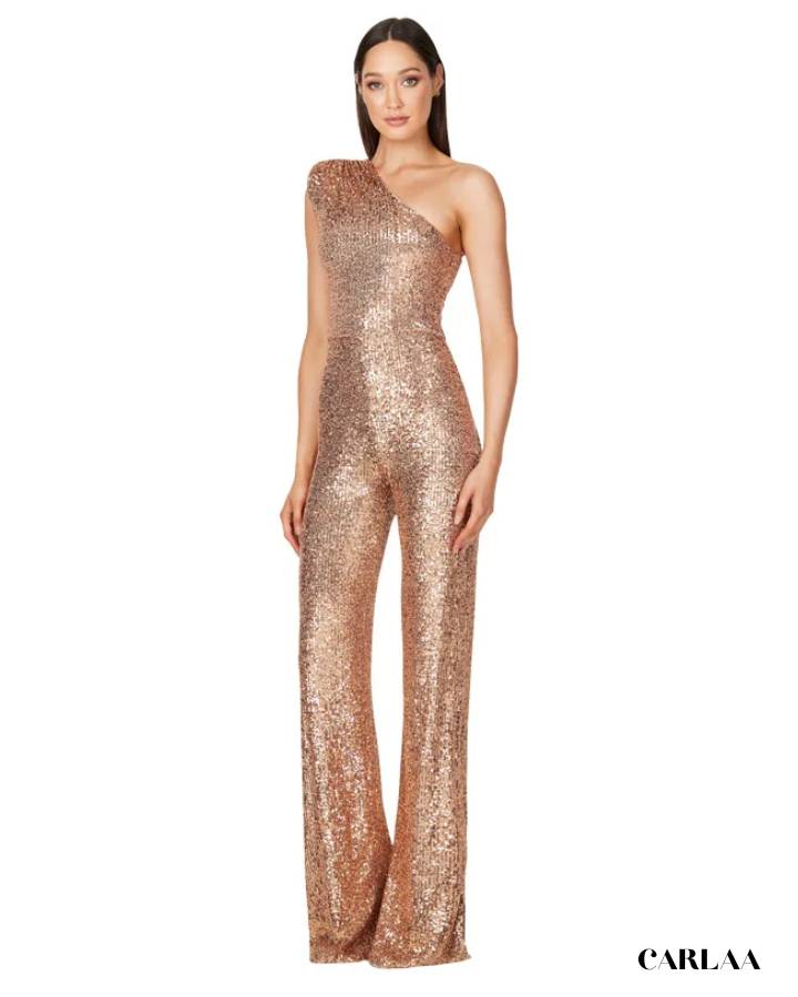 Women's Rosé Champagne Suit