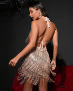 Robe de soirée moulante courte