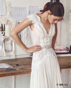 Robe de Mariage Bohème Dentelle