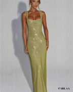 Women's sequin Christmas dress