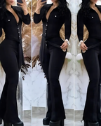 Modern long sleeve jumpsuit