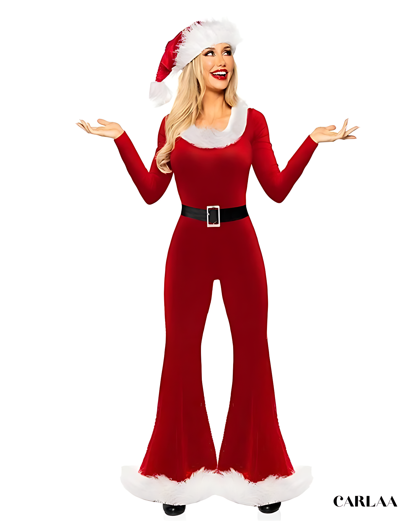 Tenue noel femme combinaison