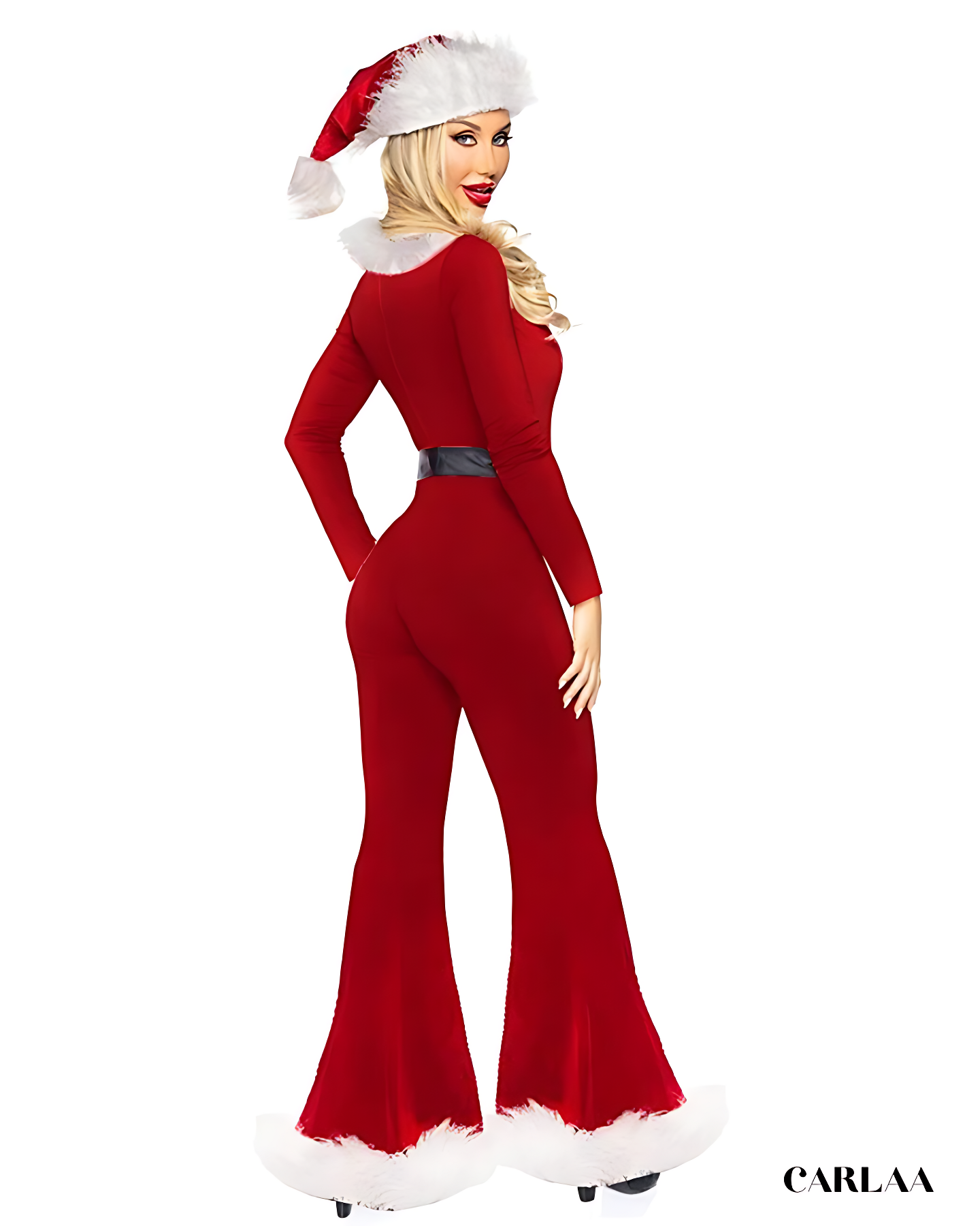 Tenue noel femme combinaison
