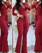 Modern long sleeve jumpsuit