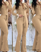 Modern long sleeve jumpsuit
