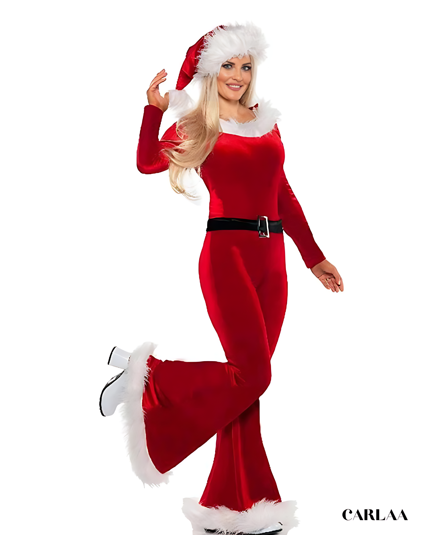 Tenue noel femme combinaison