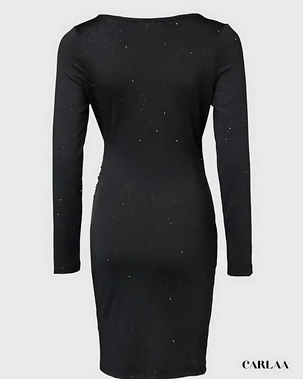 Robe nouvel an noir paillette