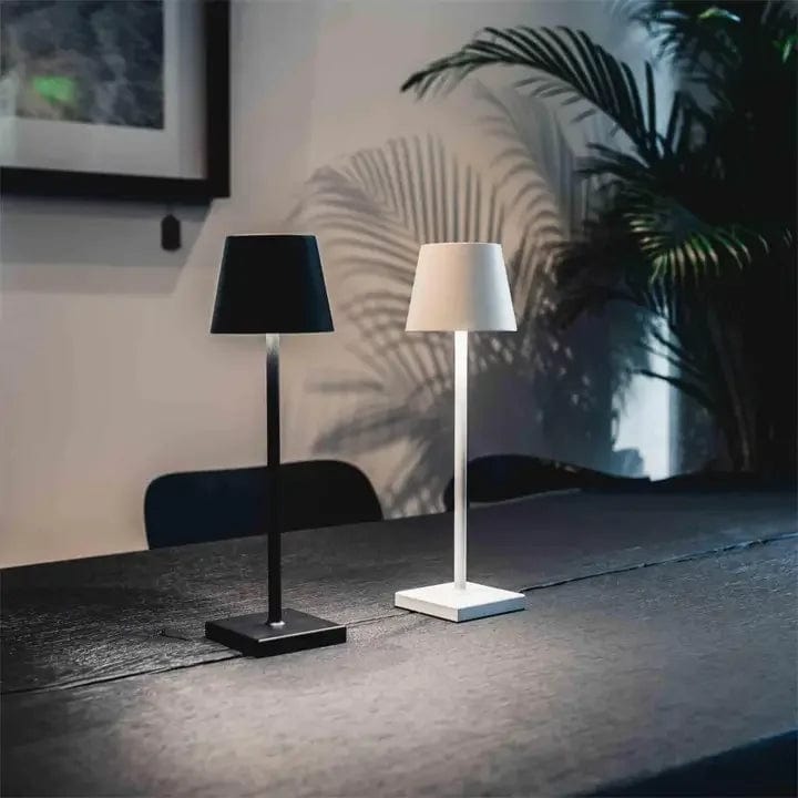 Lampe LED de table étanche compatible Alexa – design minimaliste & commande vocale