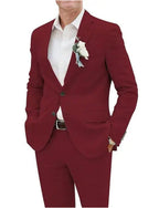 Costume de loisir slim en lin hommes