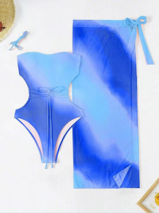 Esther — Maillot de bain à jupe dégradé
