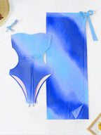 Esther — Maillot de bain à jupe dégradé