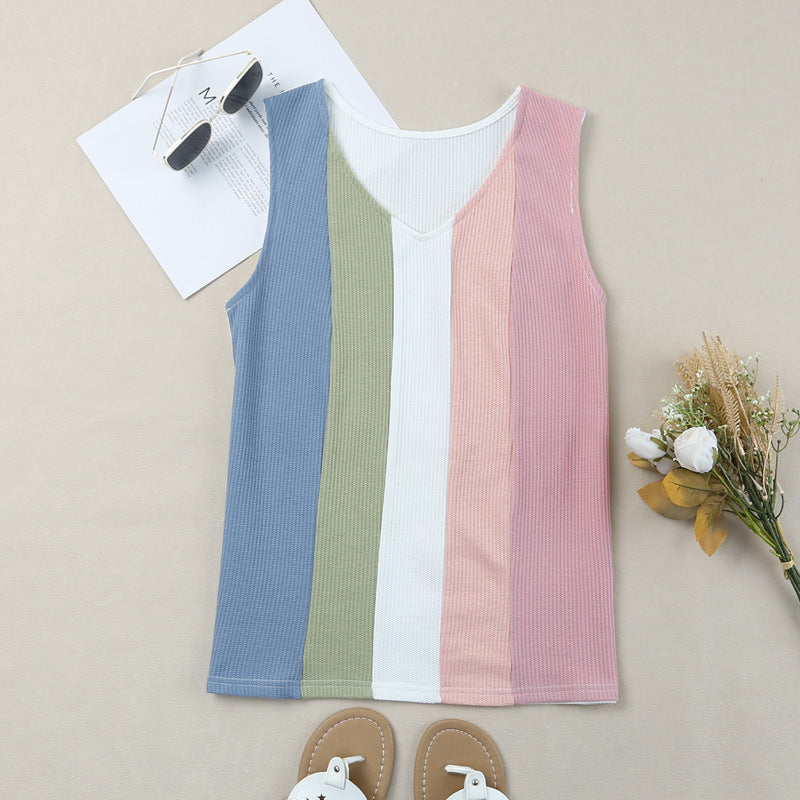 Haut débardeur multicolore - Chic&Shines