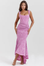 Robe de soirée Catalina pour femme – Robe élégante en dentelle pour occasions spéciales