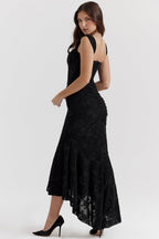 Robe de soirée Catalina pour femme – Robe élégante en dentelle pour occasions spéciales