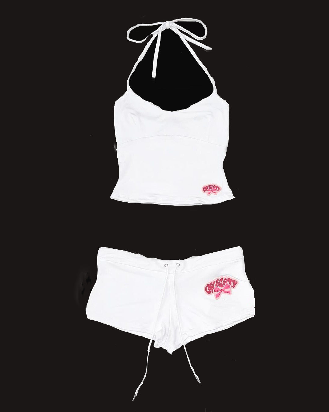 Ensemble deux pièces Camisole et short motif animalier