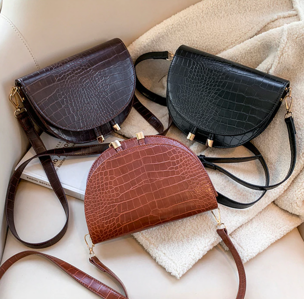 Chelsey Sac à bandoulière | Un sac cool avec un imprimé crocodile
