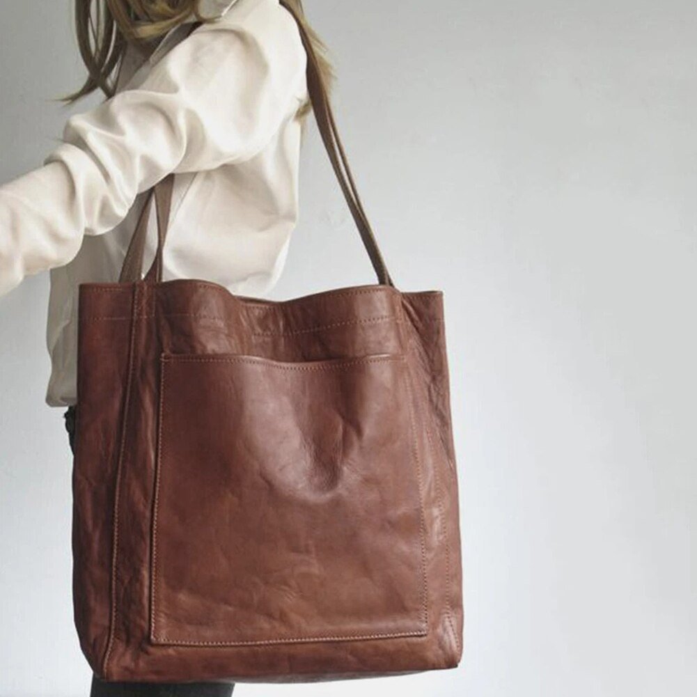 Lexi | Sac mortuaire en cuir spacieux