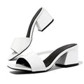 Sandale A Talons Carré - Chic&Shines