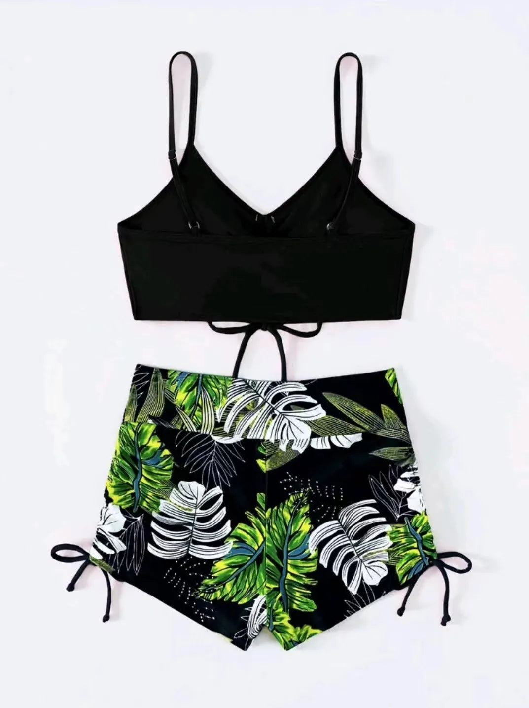 Maillot de bain 2 pièces sexy imprimé