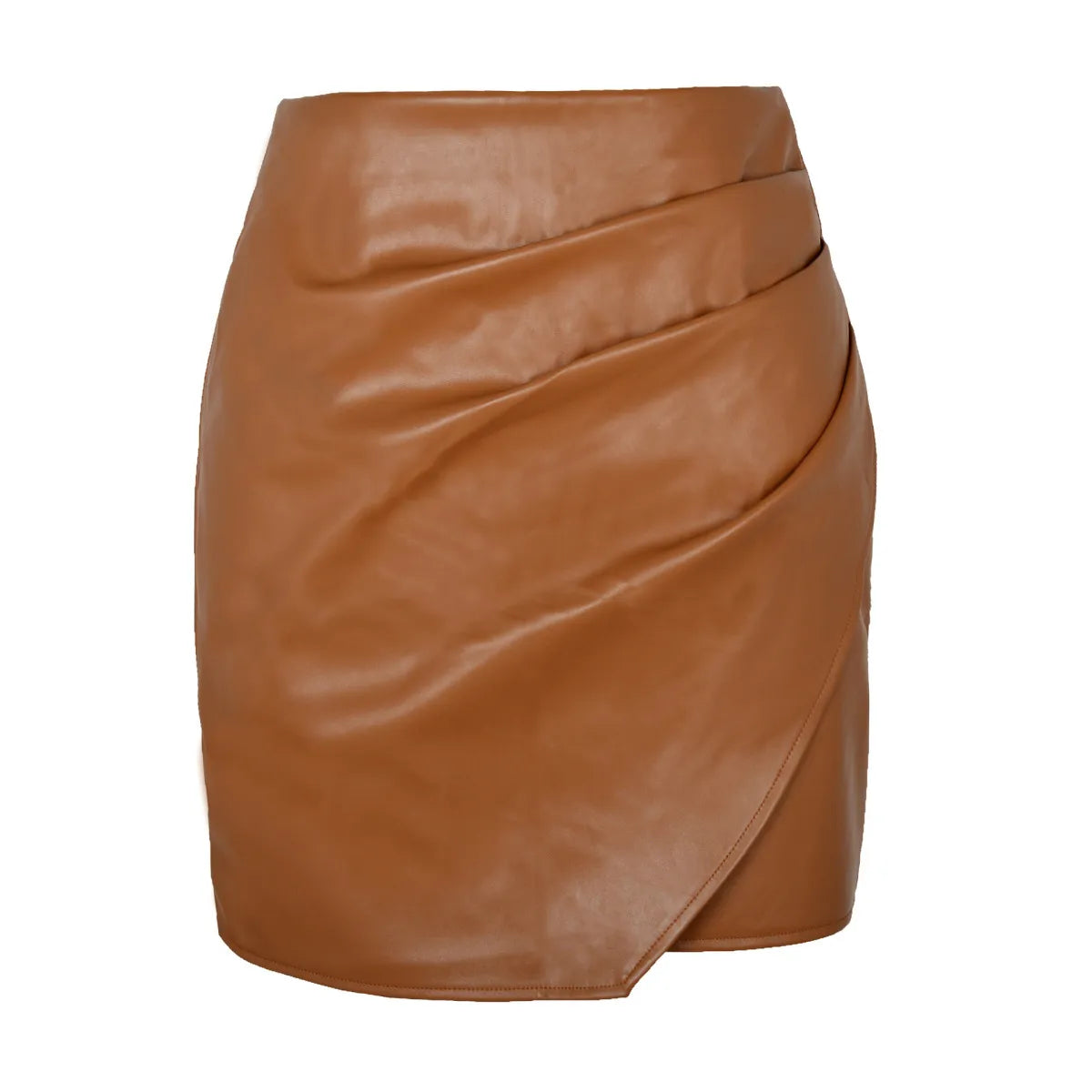 Jupe courte irrégulière taille haute - Chic&Shines
