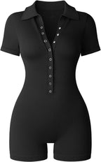 Combinaison Short Tricot Côtelé - Chic&Shines