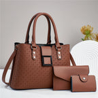 Sac À Main Trois Pièces Rhombique - Chic&Shines