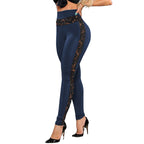 Legging Avec Couture En Dentelle - Chic&Shines