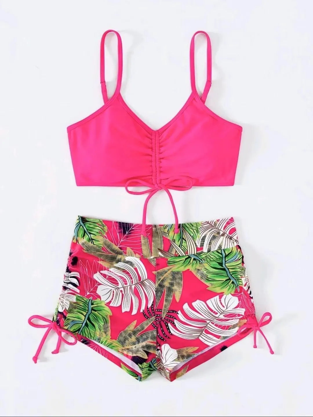 Maillot de bain 2 pièces sexy imprimé
