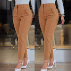 Pantalon taille haute moulant Slim-Fit - Chic&Shines