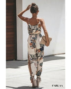 Combi Pantalon Femme Imprimé Floral