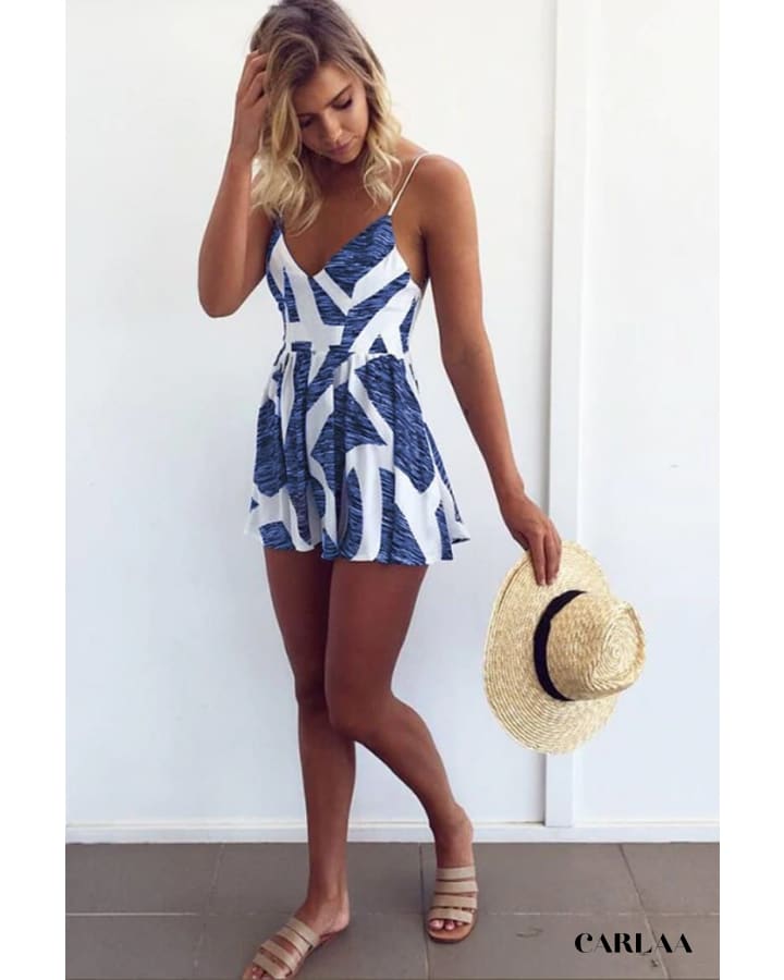 Combi Short Femme geometric