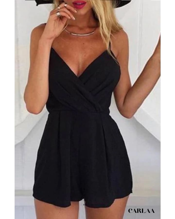 Combi Short Noir Sexy