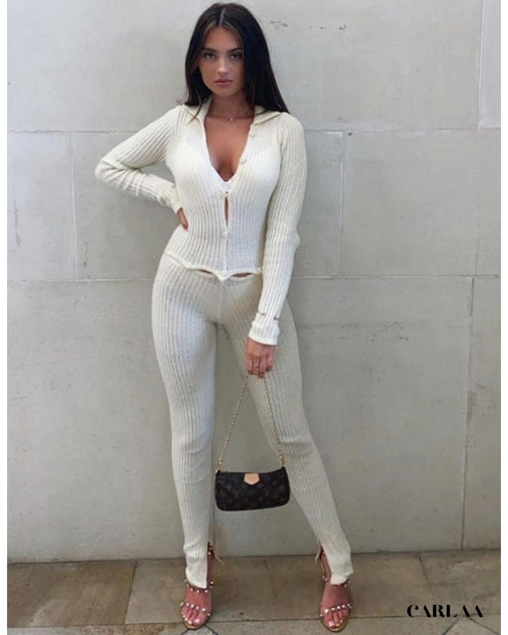 Knitted Chic Girl's Romper
