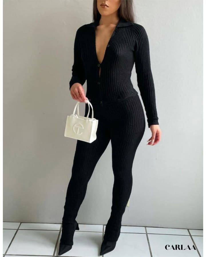 Combinaison Chic Fille Tricoté - 1