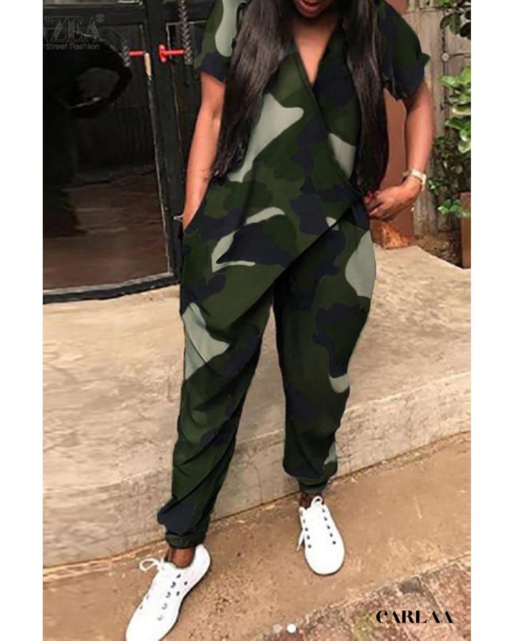 Combinaison Femme Camouflage